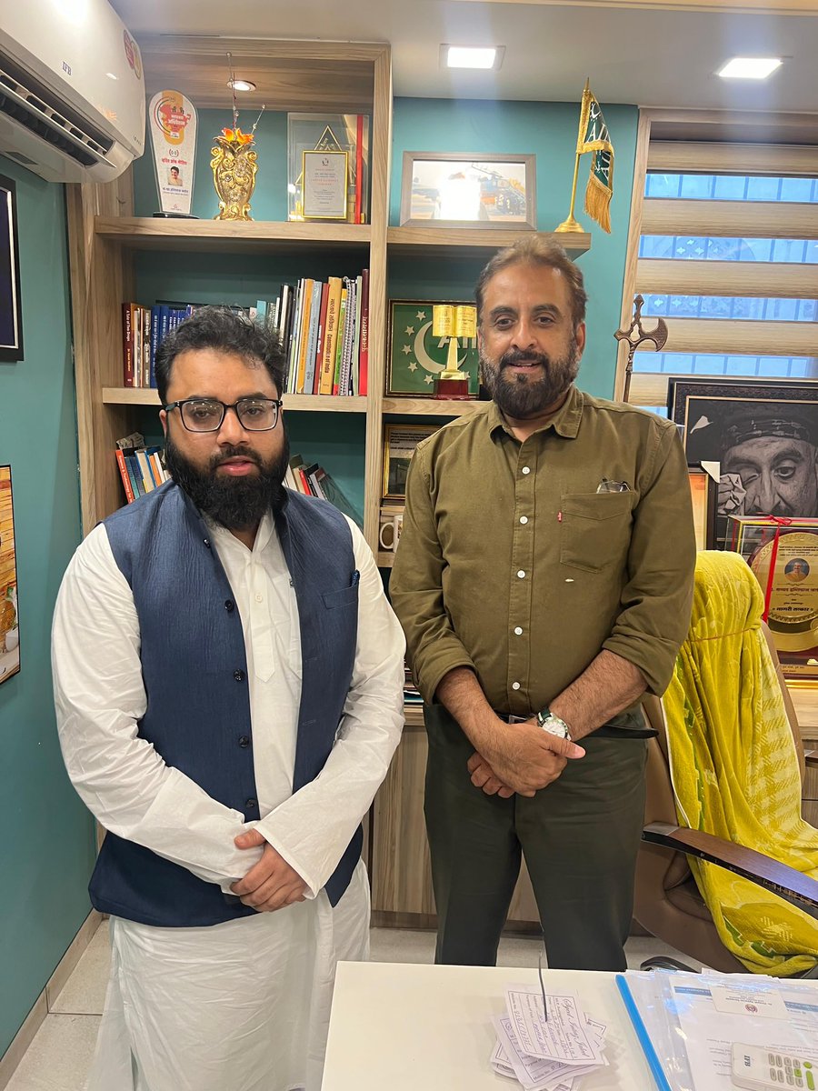 Following instructions from @asadowaisi I am pleased to announce Dr @shoaibJamei as the Delhi president of @aimim_national. We expect him to strengthen the party in the national capital and work for the betterment of the society. Best wishes.