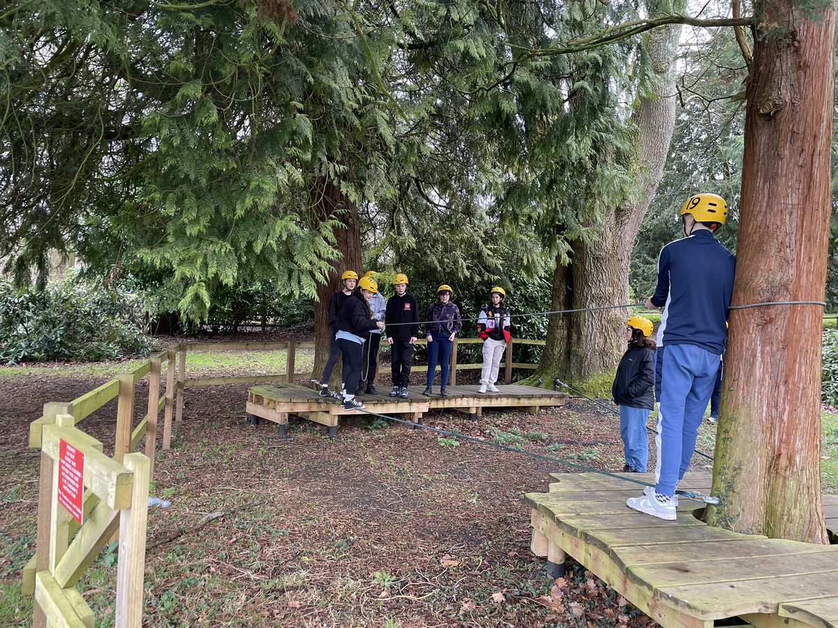 MrsDunnRE's tweet photo. Ice breakers, team building, plenty of time for reflection, and lots of fun being had by our Year 10s in Kintbury @ArchbishMcGrath https://t.co/wF2ThGV9j0