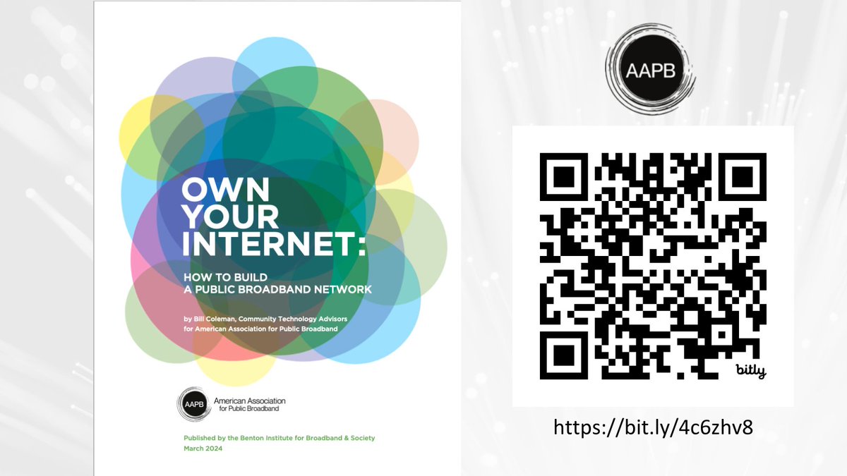 We're launching a comprehensive "how to guide" to help communities successfully build their own broadband networks.

AAPB collaborated w/ <a href="/Benton_Inst/">Benton Institute for Broadband & Society</a> to bring this resource rich handbook to life. Check it out 👇
aapb.us/post/press-rel…