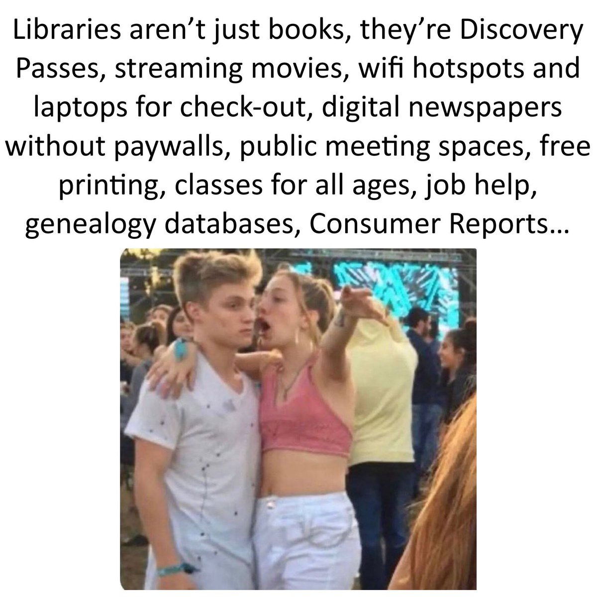 Digital newspapers without paywalls? Free public meeting spaces?! Discovery Passes?!?! We have all that and more. 

Find our complete list of online resources here: buff.ly/4bTCQEI
