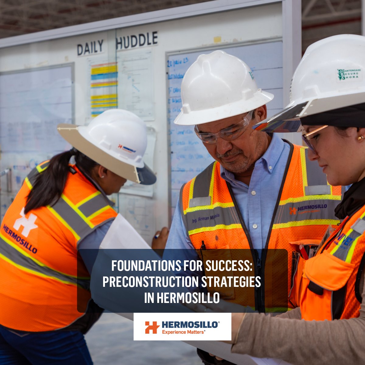 At Hermosillo, we make every project unique. From preconstruction to delivery, we focus on realizing the client's vision. Our efficient planning, including Lean Construction and BIM technology, ensures timely and cost-effective results. Learn more: bit.ly/3Ir6P9y.