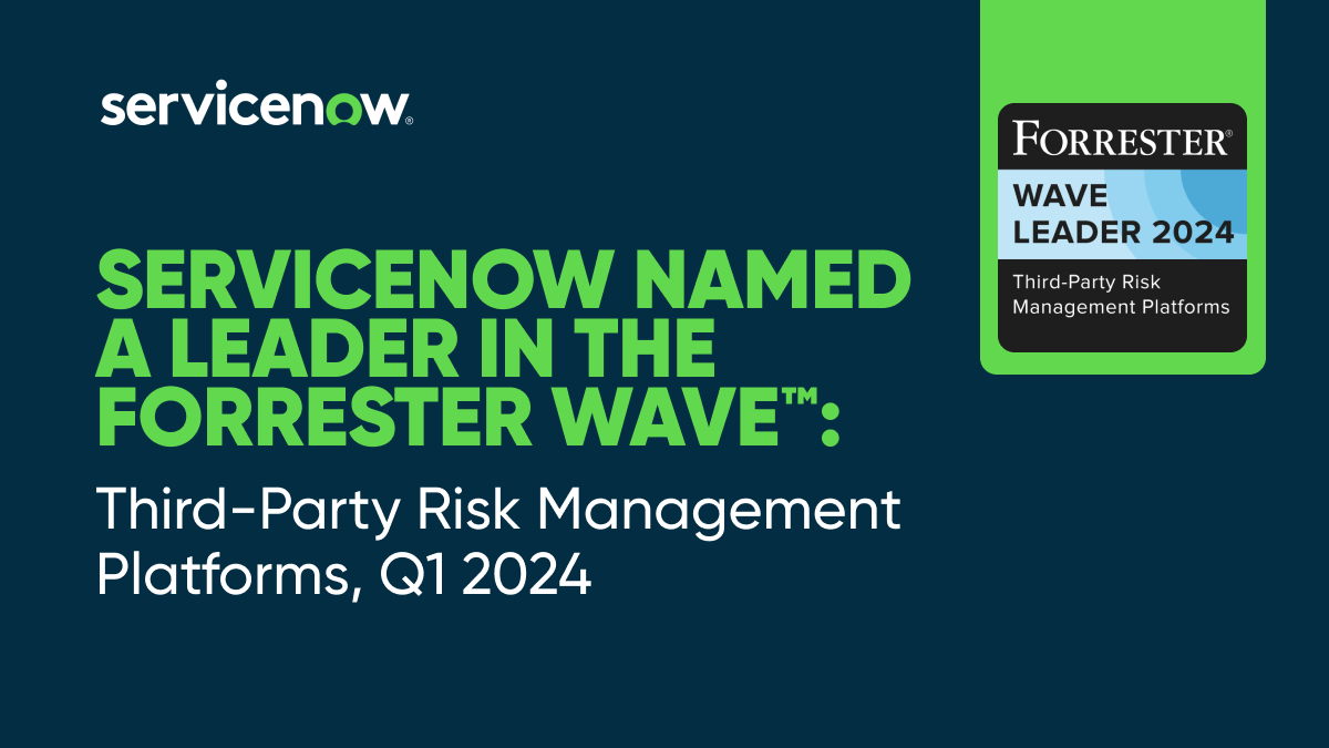 We’ve been named a Leader in The Forrester Wave™: Third-Party Risk Management Platforms, Q1 2024! 🎉 Learn why our TPRM solution has been recognized with this exciting honor: spr.ly/6013XUxc5