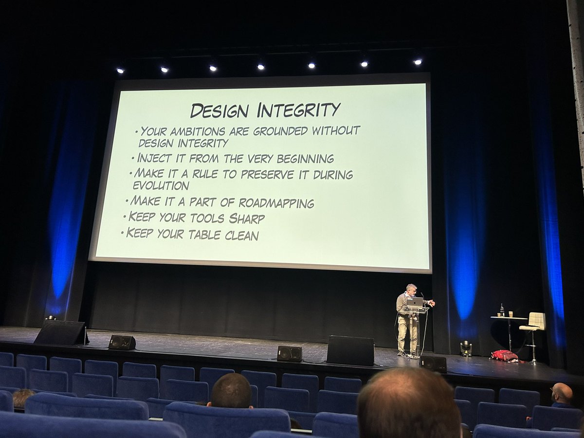 Estelle Landry ☀️ (@estelandry) on Twitter photo #DDD in productland by <a href="/ziobrando/">Alberto Brandolini</a> at <a href="/FlowConFR/">FlowCon France</a> 
An interesting discussion about cross discipline perspectives between tech and design. 
And remember we can’t do it alone 🐰🐰🐰 #DDD in productland by <a href="/ziobrando/">Alberto Brandolini</a> at <a href="/FlowConFR/">FlowCon France</a> 
An interesting discussion about cross discipline perspectives between tech and design. 
And remember we can’t do it alone 🐰🐰🐰