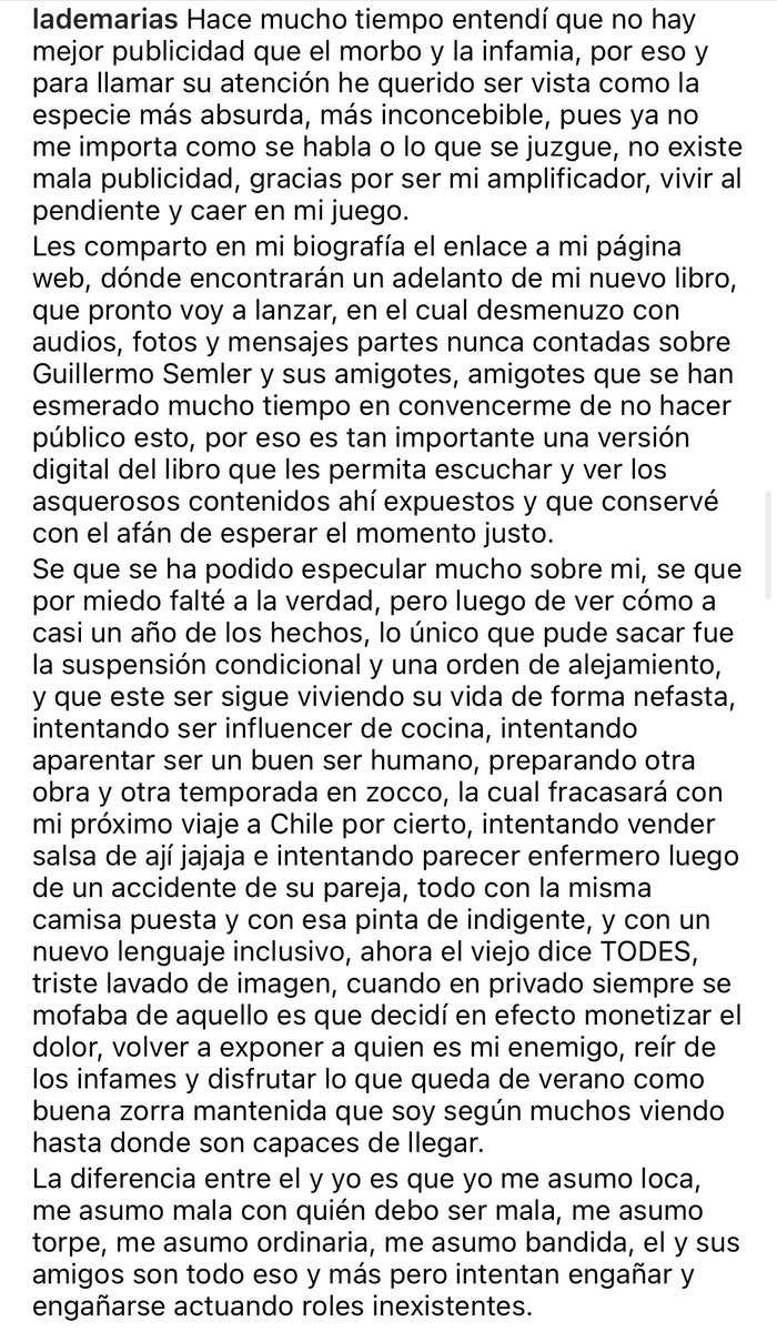 Javiera98084799's tweet photo. Que alguien detenga a esta mujer, por favor. Cada día más loca 😵‍💫😵‍💫😵‍💫 #Curura #LaCurura https://t.co/DqVhHl3CnY