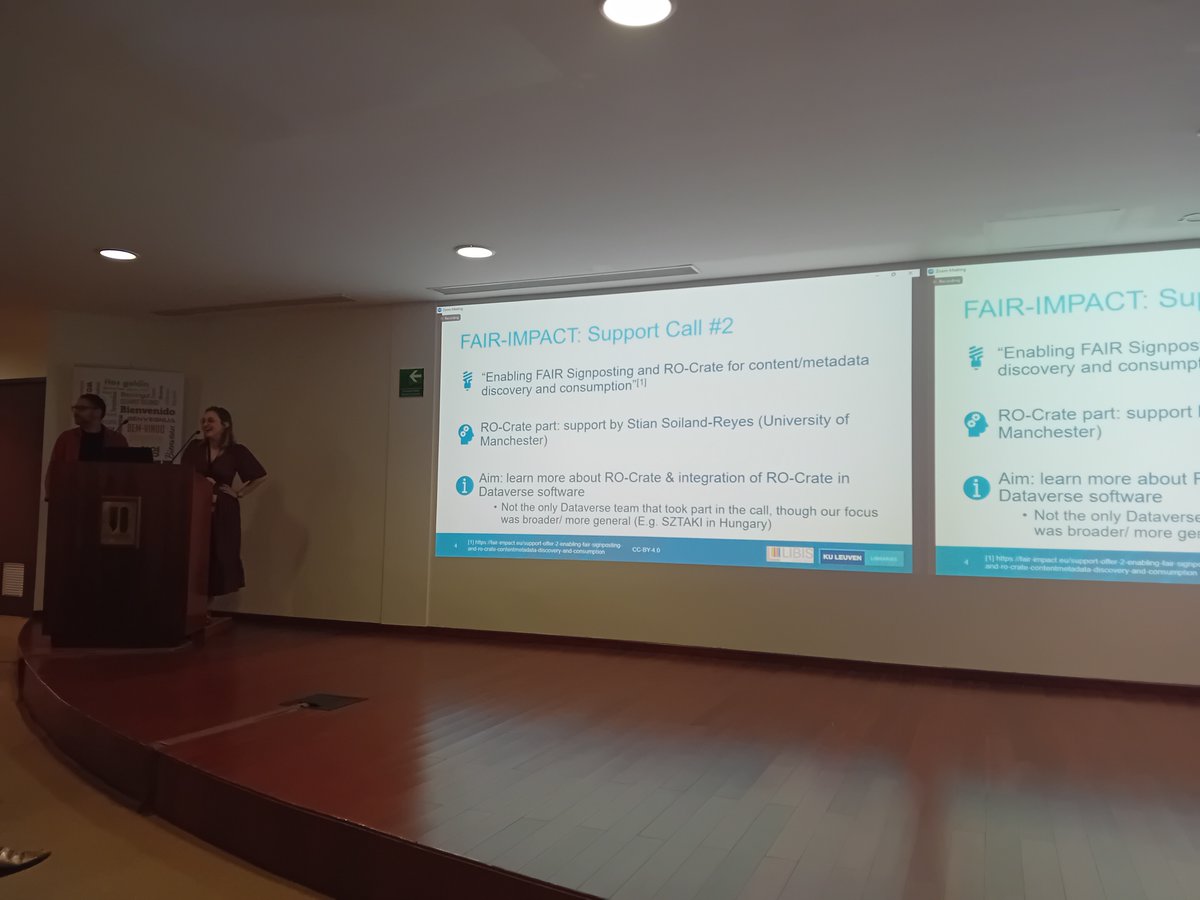 4tykhonov's tweet image. RO-Crate integration with @dataverseorg was created by KU Leuven with support of @fairimpact_eu project. #Dataverse2024