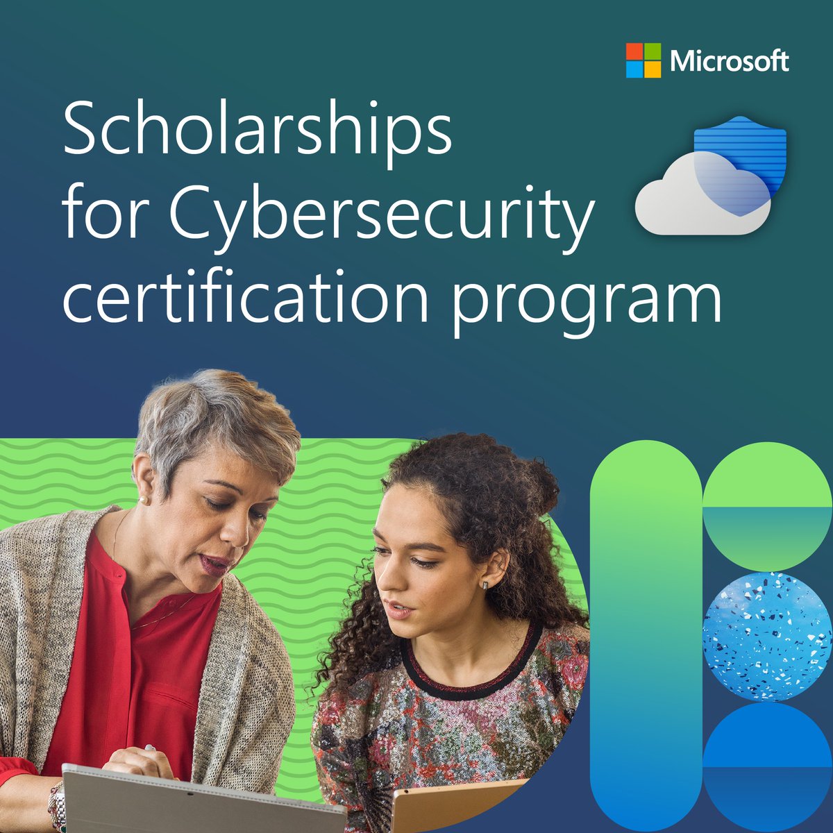 The sky’s the limit for women in tech. 💫​
​
#MicrosoftEDU is proud to partner with @womenincloud to offer the cybersecurity certification program to 5,000 women. Learn more at #MicrosoftReimagine: youtube.com/live/Slj6H2lEK…