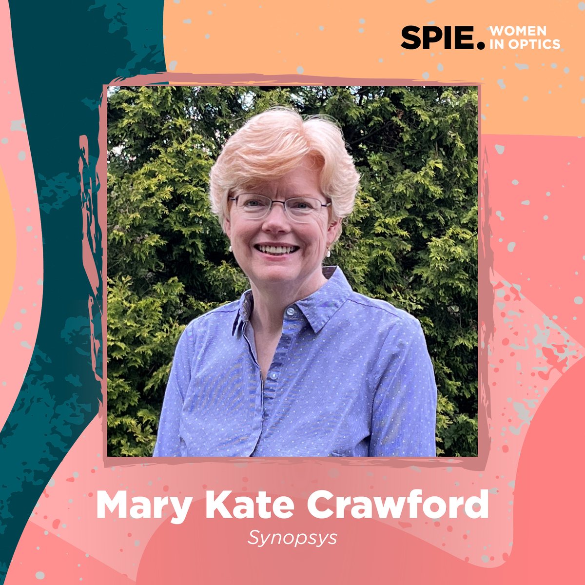 Meet today's #WiOWednesday feature: Mary Kate Crawford, staff application engineer @Synopsys. Her advice to aspiring #STEM professionals? Seek mentorship, embrace curiosity, & learn the balance between perseverance and asking for help. Read her story here: spie.org/about-spie/equ…