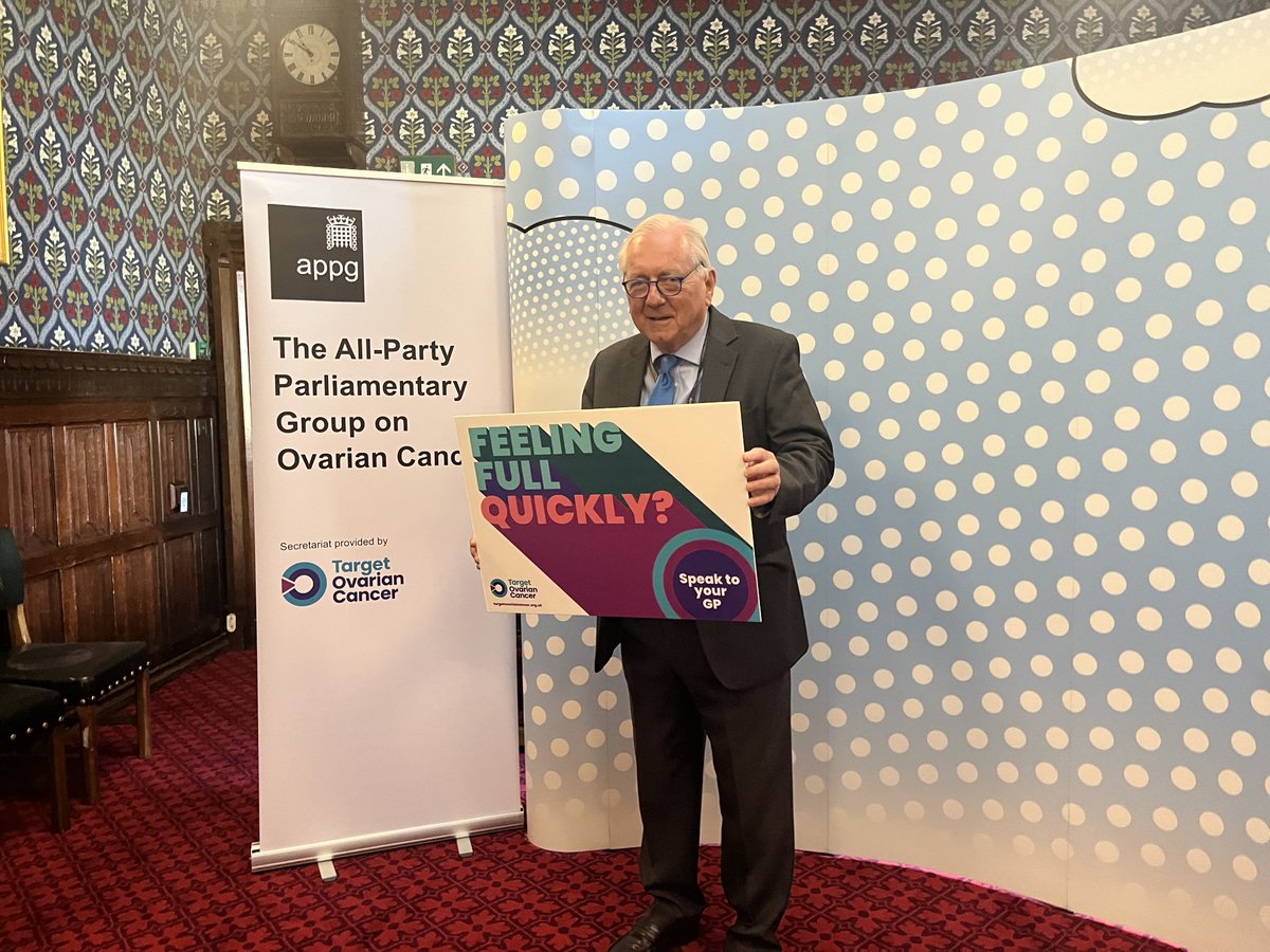 Thank you to MPs <a href="/wendychambLD/">Wendy Chamberlain</a>, <a href="/timloughton/">Tim Loughton</a> and <a href="/PBottomleyMP/">Sir Peter Bottomley</a> for becoming #TealHeroes today to help raise awareness of the symptoms of #ovariancancer. 
We need to transform early diagnosis. #OvarianCancerAwarenessMonth