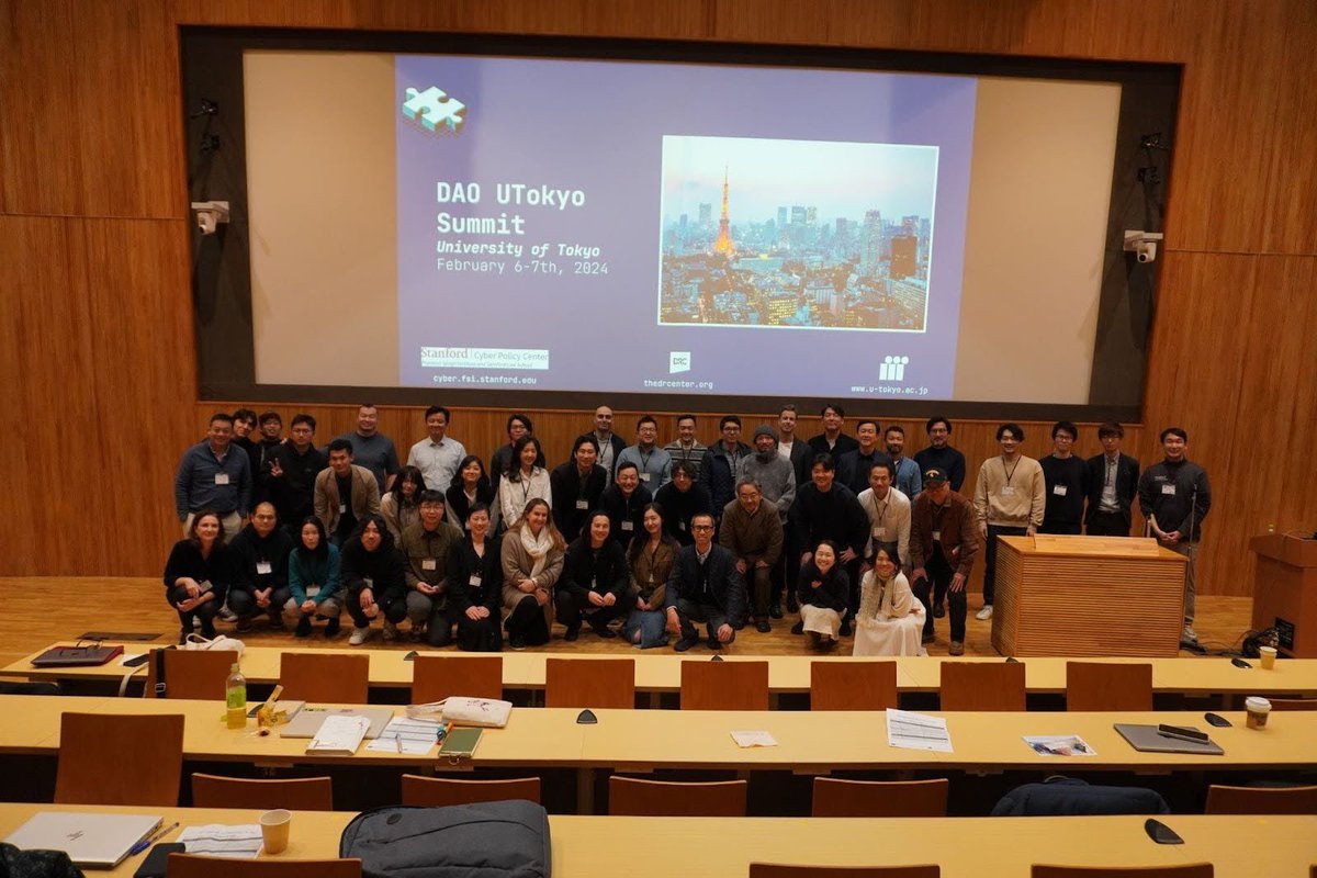 TheDRC_'s tweet image. Curious about the state of DAOs in Japan? 

Couldn’t make it to DAO UTokyo? We’ve got you covered. 

Key takeaways from Tokyo👇