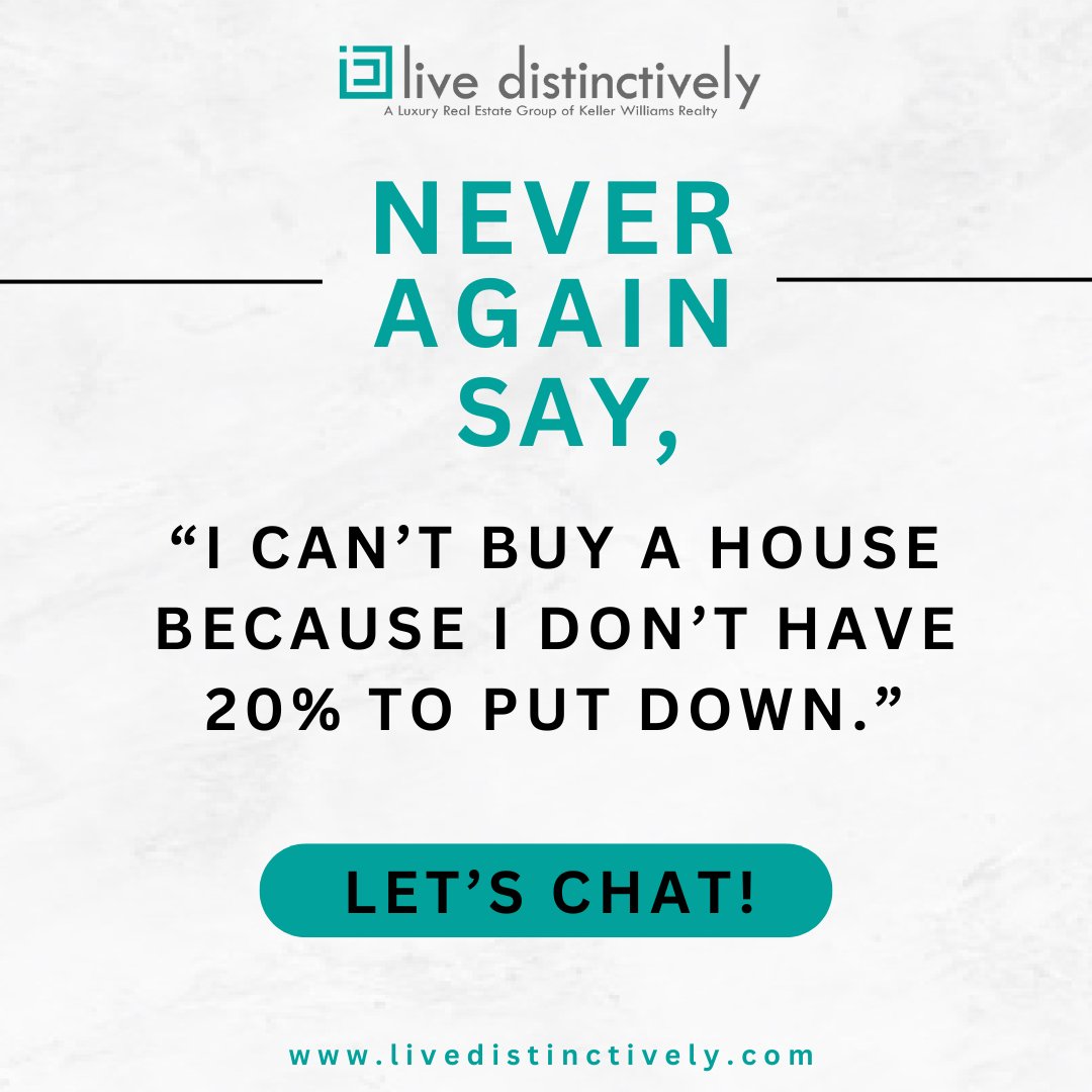 Friendly reminder: You don't have to save up 20% for a home purchase! 

Read more... 👉 shorturl.at/aHOZ4

Let's explore your options. Reach out via call or message to discuss further! 📲

🌐LiveDistinctively.com

#LiveDistinctively #SellingSoCal #SoldbyLiveDistinctively