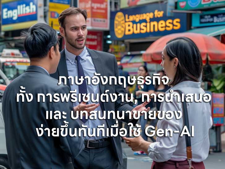 ภาษาอังกฤษธุรกิจ ทั้ง การพรีเซนต์งาน, การนําเสนอ และ บทสนทนาขายของ ง่ายขึ้นทันทีเมื่อใช้ Gen-AI
brandingchamp.com/%E0%B8%A0%E0%B…
#วิทยากรภาษาอังกฤษ #วิทยากร #วิทยากรการตลาดออนไลน์ อาจารย์แชมป์ ธิติพล เทียมจันทร์