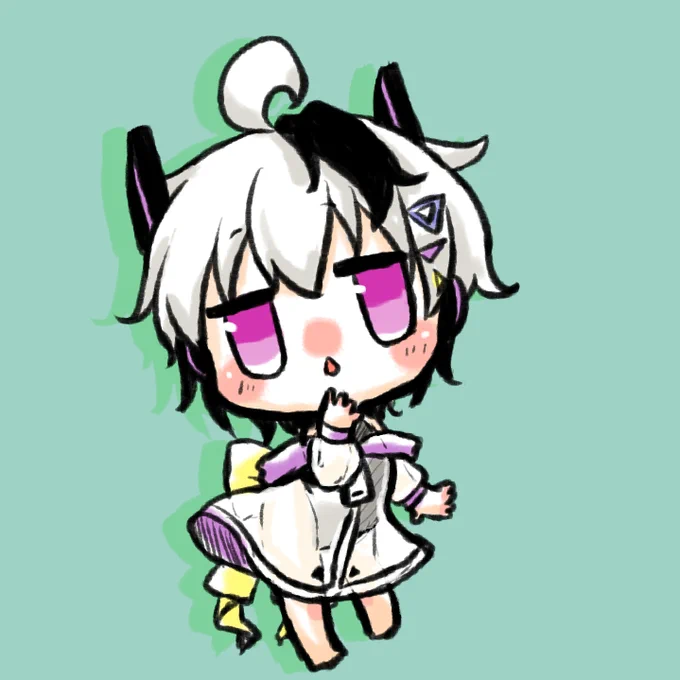 7ちゃんの服着た花ちゃん 