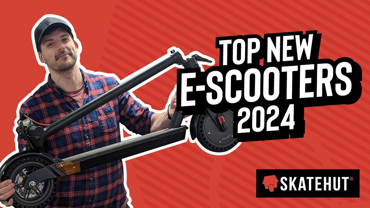 Best Electric Scooters 2024
Electrics Scooters are a fantastic and fun way to get around. We've seen a huge rise in popularity in personal e-scooters and there are loads to choose from in 2024.

Watch here: youtube.com/watch?v=zSDOnl…

#skatehut #electricscooter