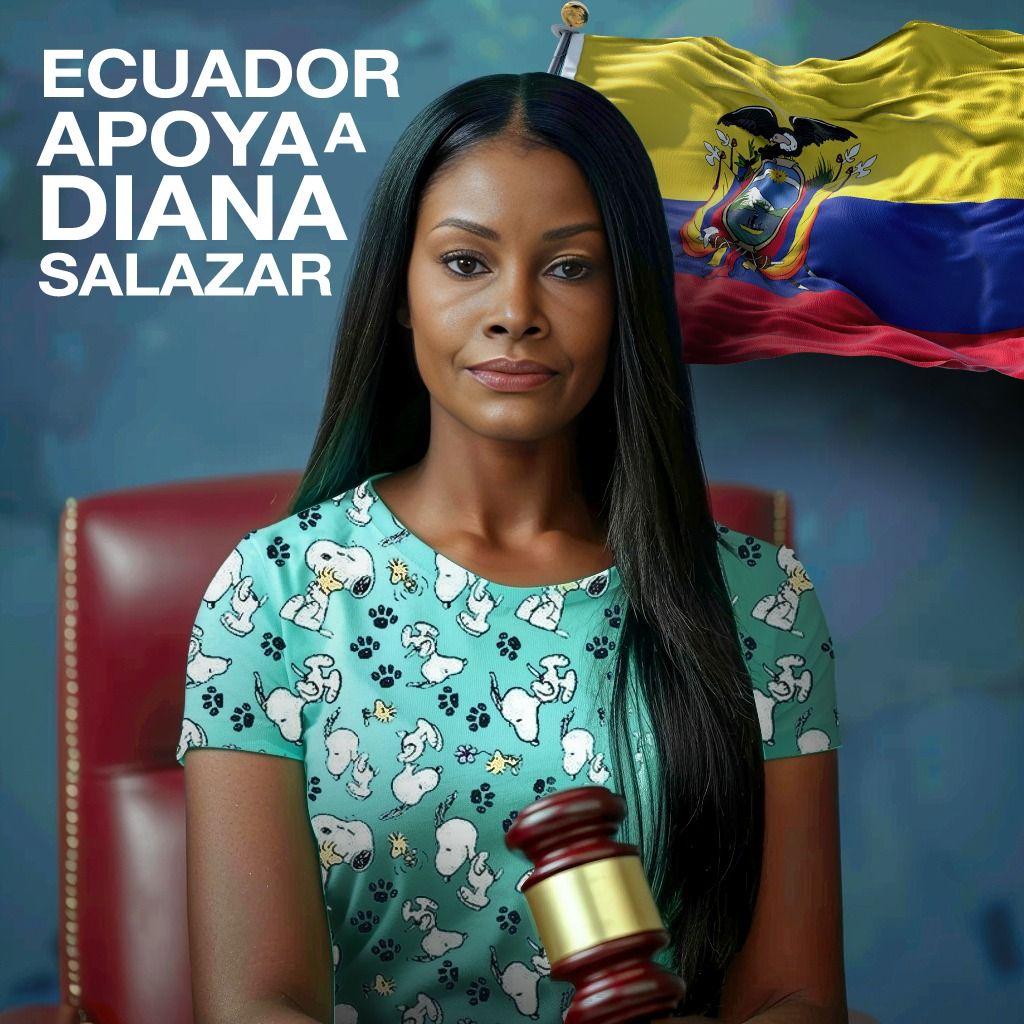 semarco's tweet photo. #Ecuador apoya a nuestra Fiscal @DianaSalazarM2.

Los líderes de la delincuencia común y política no la apoyarían, pero los que queremos un mejor país claro que la apoyamos💪💪💪. 
#RedDeTuiterosDemocraticos https://t.co/GGpmAyfyUK