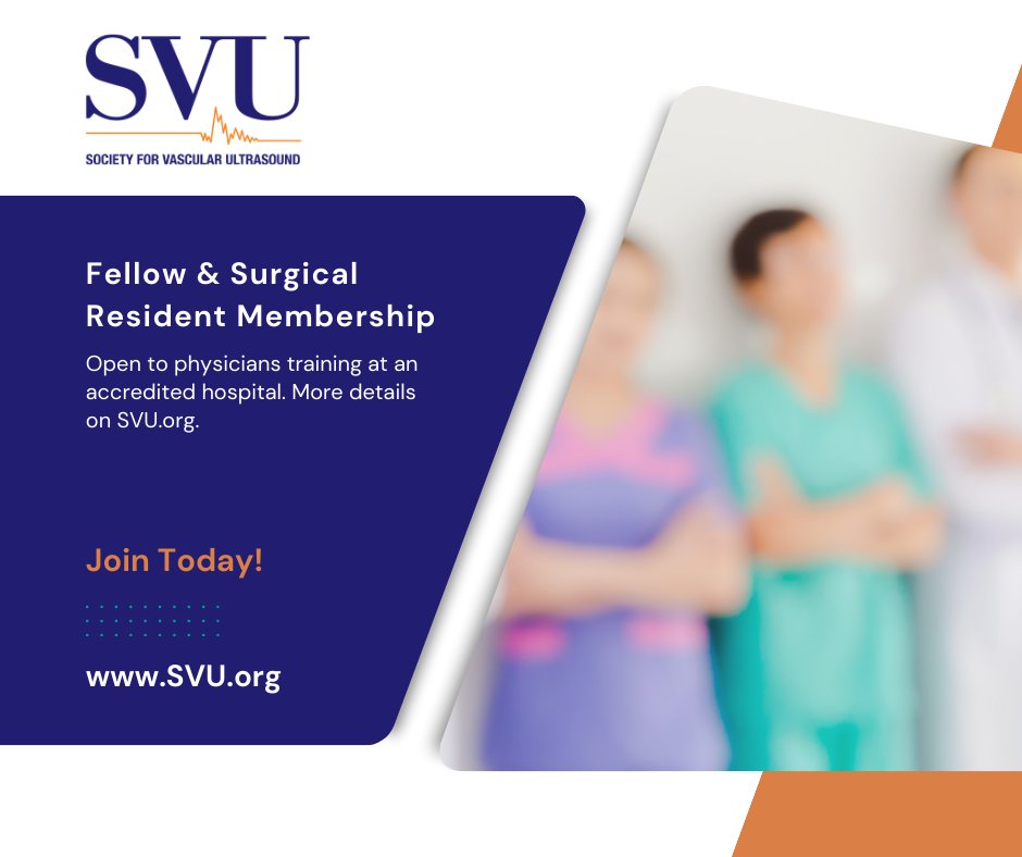Did you know the SVU has a Fellow &amp; Surgical Resident Membership? It is open to physicians training at an accredited hospital and includes all the benefits of a SVU Physician Membership. Learn more at: svu.org/join-svu/