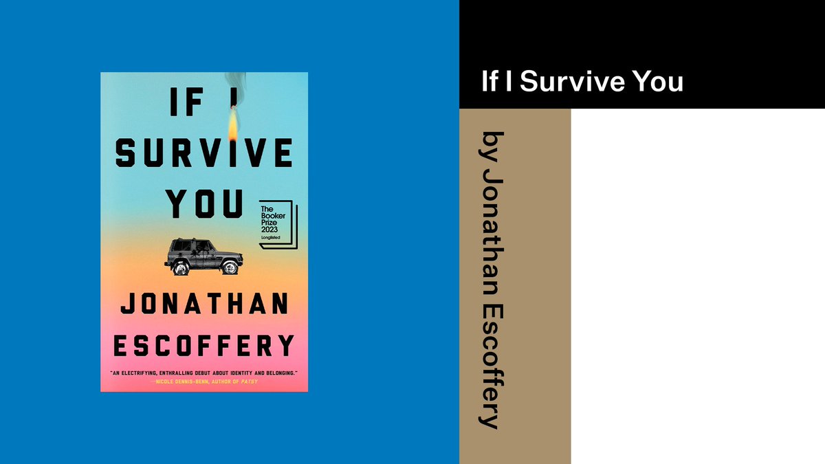 From our only nominating library in Jamaica, please welcome If I Survive You by @J_Escoffery! Nominated by @JamLibService, it's published by @mcdbooks, @McClellandBooks & @PenguinRandomCA. #DublinLitAward 🧵 1/2