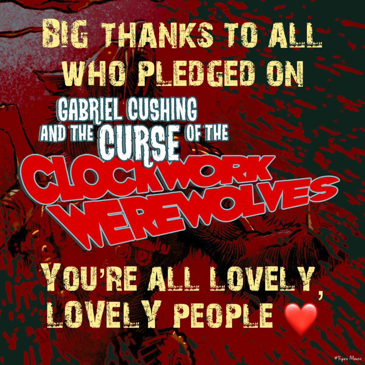 quigonjimgray's tweet photo. #YearOfTheWolf #clockworkwerewolves #horrorcomics @HellboundMedia https://t.co/myOQ1uKIBD