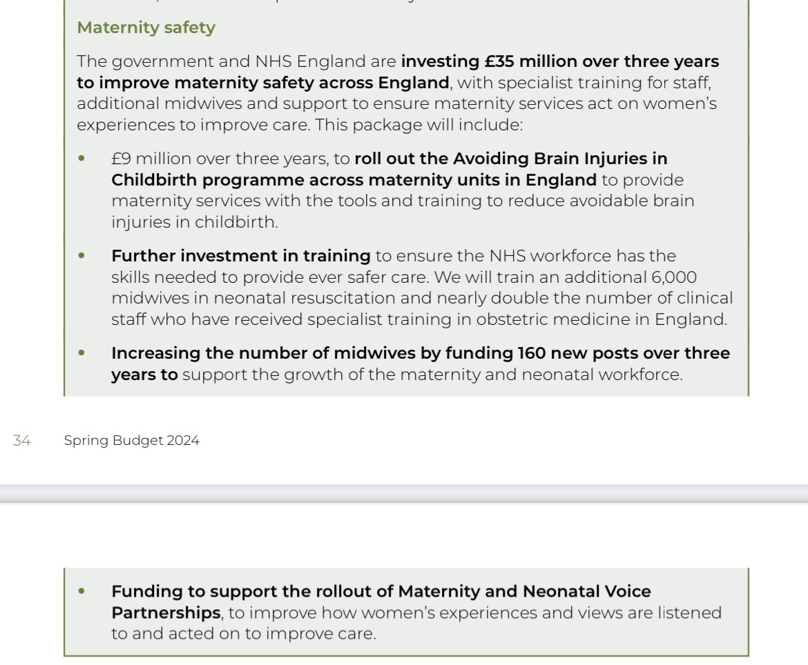 JamesTitcombe's tweet photo. Pleased to see funding commitment to support the role out of the Avoiding Brain Injuries in Childbirth programme in todayโs #budget - an important project in partnership with the brilliant @THIS_Institute.
https://t.co/GTCdMQ27xa https://t.co/Lz4eXVhoSf