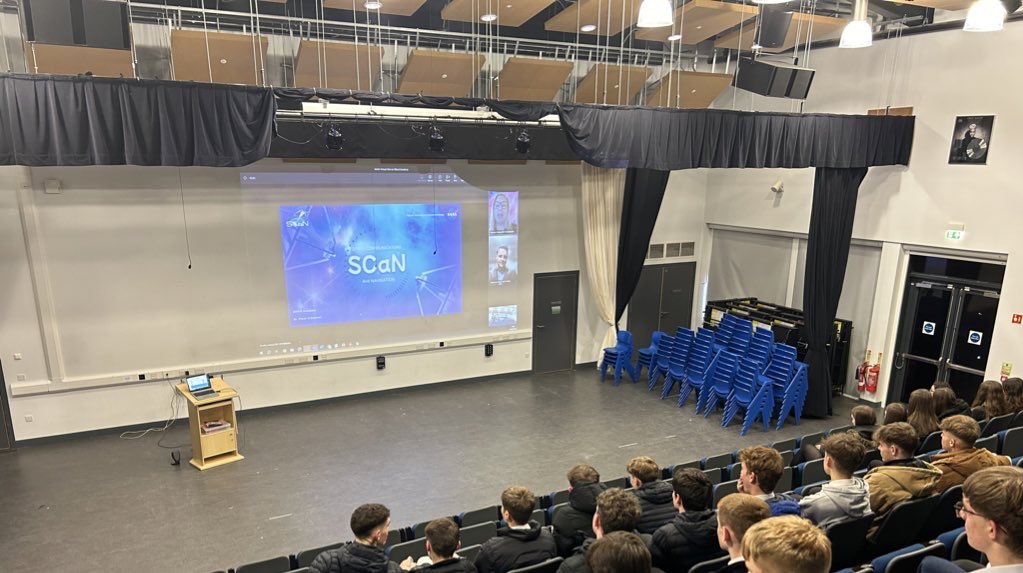 AlfordScience's tweet photo. Today our physics cohort received a presentation from @NASA.
Dr Peter Schemmel, Deputy Director of @NASASCaN at NASA’s Glenn Research Centre, was talking to our pupils about their current and future space communications, covering radio, optical, &amp; quantum technologies.
Thank you! https://t.co/qrOqblrSHF