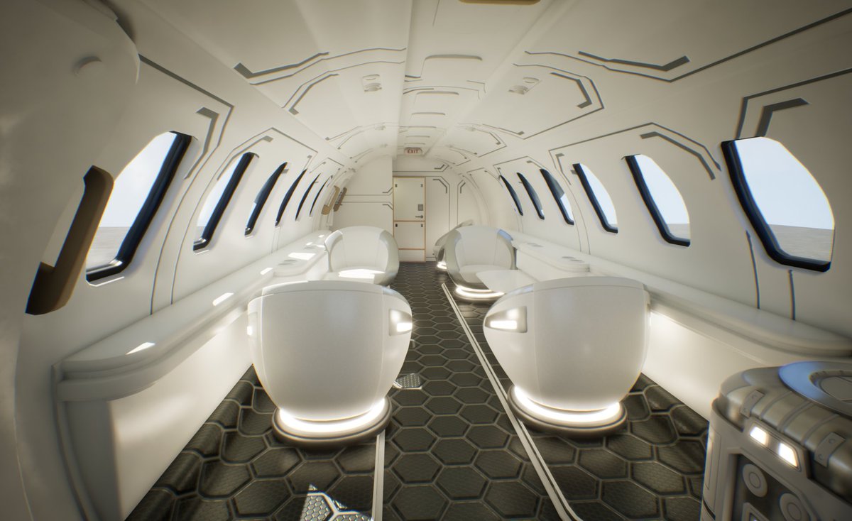 cryptojetsclub's tweet photo. Get a sneak peek of our custom futuristic interior.✈️ 🔍
Join our Discord: https://t.co/3xfcPLh43p
#CryptoJetsClub #PrivateJets #NFT #ComingSoon https://t.co/mbVTTZE3J7