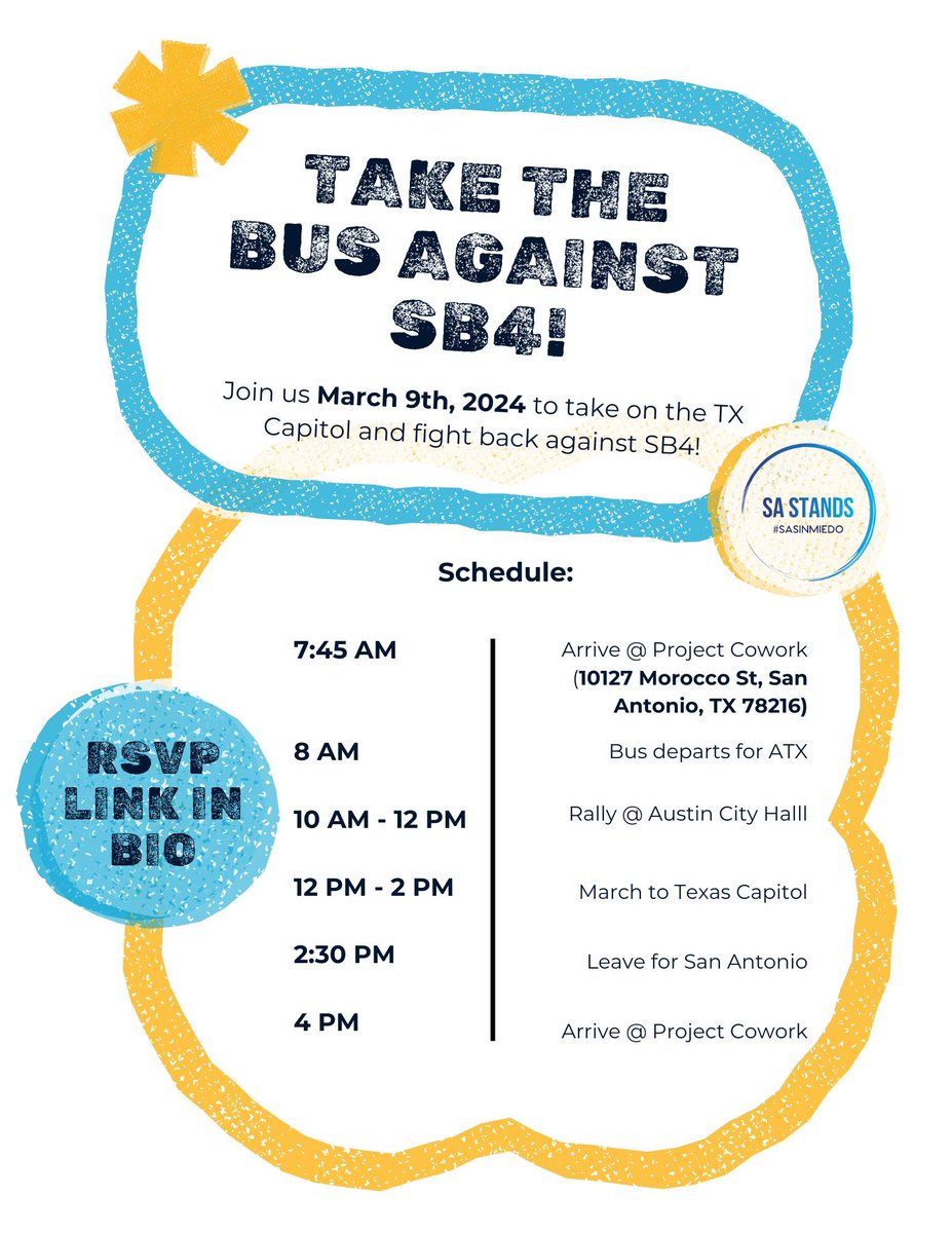 SA Stands tweet media