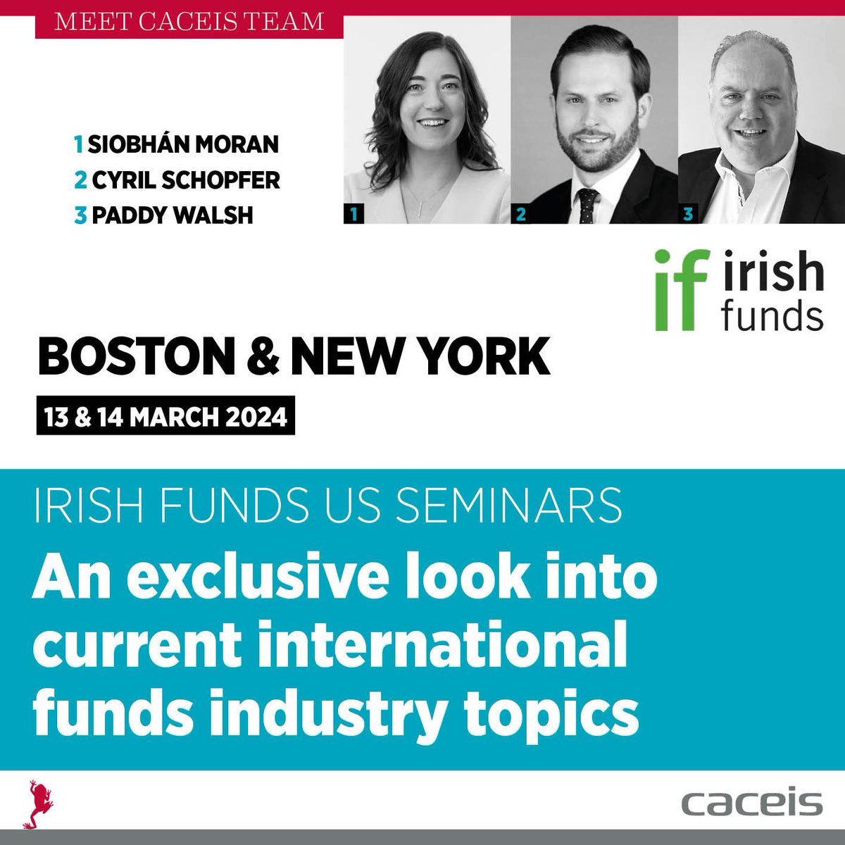 💡Meet our team at the 𝗜𝗿𝗶𝘀𝗵 𝗙𝘂𝗻𝗱𝘀 𝗨𝗦 𝘀𝗲𝗺𝗶𝗻𝗮𝗿𝘀 and discuss 𝗵𝗼𝘄 𝗖𝗔𝗖𝗘𝗜𝗦 𝗰𝗮𝗻 𝘀𝘂𝗽𝗽𝗼𝗿𝘁 𝘆𝗼𝘂𝗿 𝗶𝗻𝘁𝗲𝗿𝗻𝗮𝘁𝗶𝗼𝗻𝗮𝗹 𝗴𝗿𝗼𝘄𝘁𝗵 𝗮𝗺𝗯𝗶𝘁𝗶𝗼𝗻.
 
#IrishFunds #AssetServicing #AssetManagement #FundDistribution #ETF #CACEIS