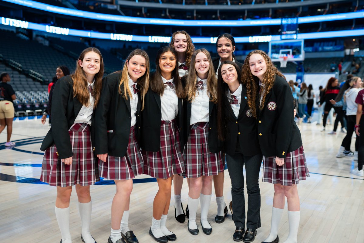 Our #ILTexas high school girls from across the charter had a blast at the Girls Empowered by Mavericks (GEM) event! A huge thank you to the Mavs organization for hosting this incredible experience that inspired and empowered our girls! 🏀#GoMavs #MFFL