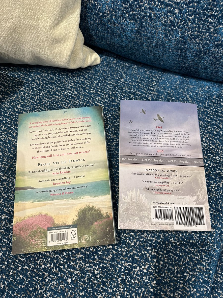 So excited to see the proof copies for US edition of The Returning Tide!! What do you think of the US cover? #historicalfiction #ww2 #cornwall #dualtimeline