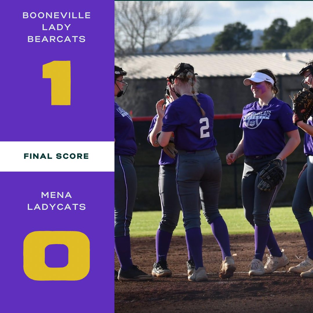 Lady Bearcats beat the Ladycats in extras! Strong pitching performance from Lexi Franklin and timely hit by Peighton Montalvo!