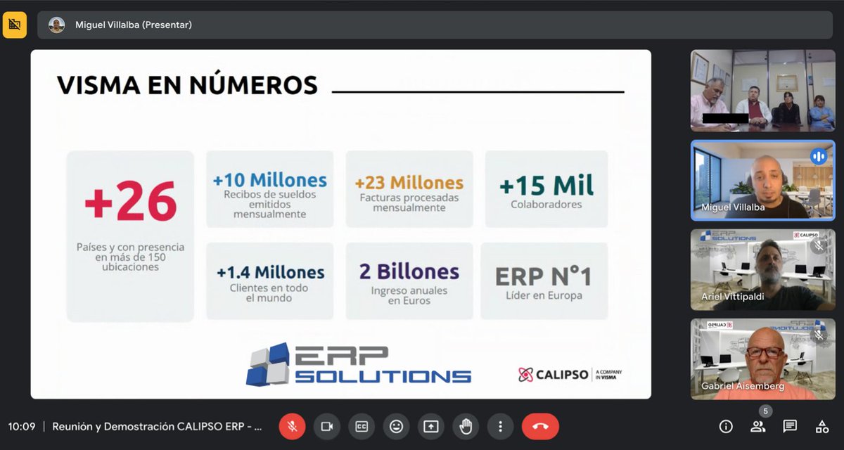 erpsolutions_ok's tweet photo. ERP Solutions Group S.A. mostrando quienes nos #respaldan !!!

Cuando mostramos las #bondades de nuestro #ERP #Calipso / #Visma #Corporate a posibles #nuevos #clientes , nos abrimos a mostrar nuestros #números dado el #fuerte #respaldo #internacional que poseemos https://t.co/7K7mW35Quj