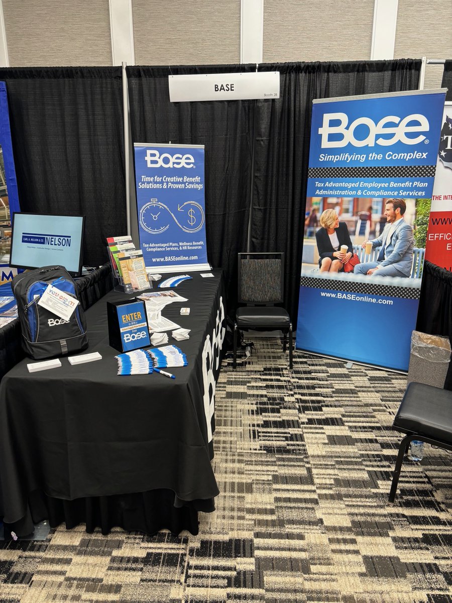 Great day at @iowaasbo Spring Conference sharing #employeebenefit savings options to support and compensate staff in #IowaSchools.