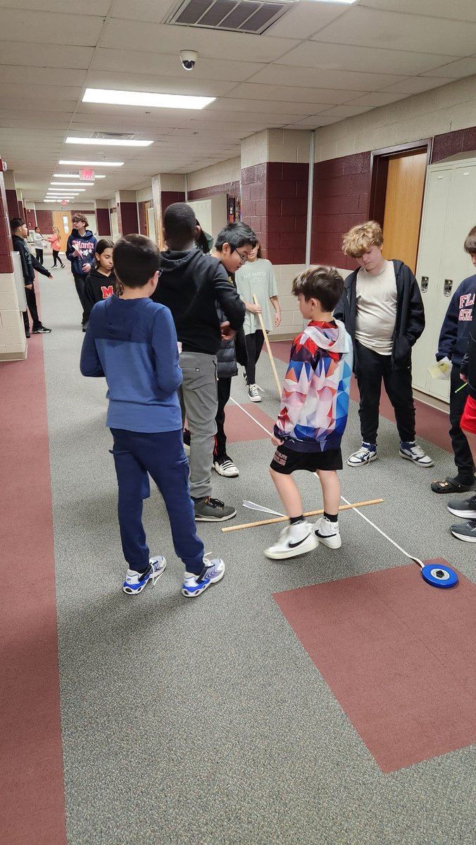 Gathering data while having fun with paper airplanes!  Next up will be the data anaylsis