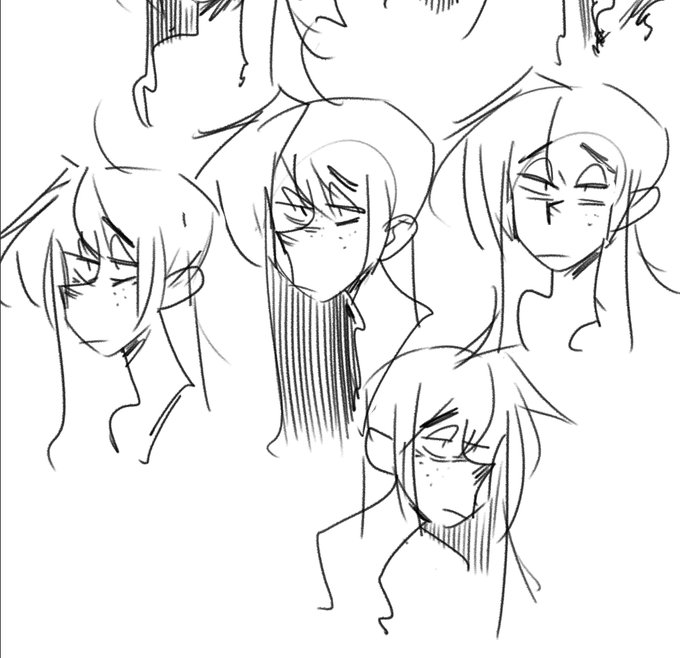 うちの子の練習もついでに
いちおうぼちぼちこの子の漫画も進めてはいるんですが進行はむちゃ遅いので申し訳ない 