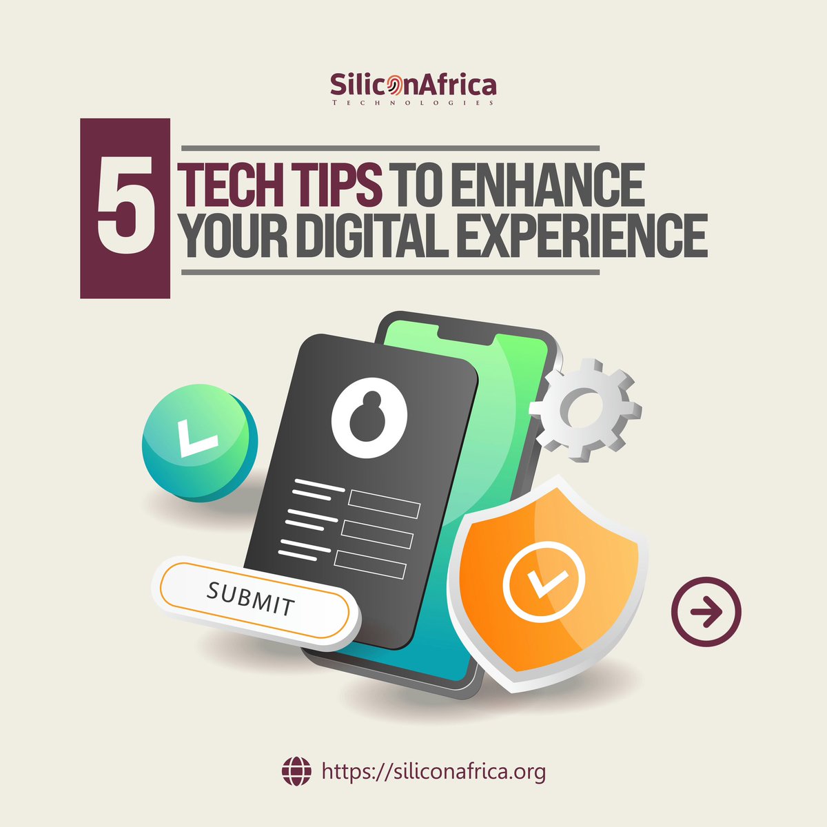 SiliconAfriTech's tweet image. Here are five tech tips to enhance your digital experience.

#silicontech #tech #technews