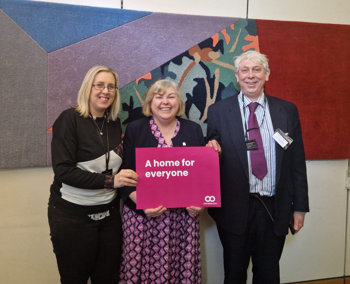 Our team joined our partners @action_homeless at the @HomelessLink and @RiversideEHT Mass Lobby of Parliament yesterday.

Thank you to @JaneMHunt for joining us and engaging with us on this important issue.

#EndHomelessnessTogether