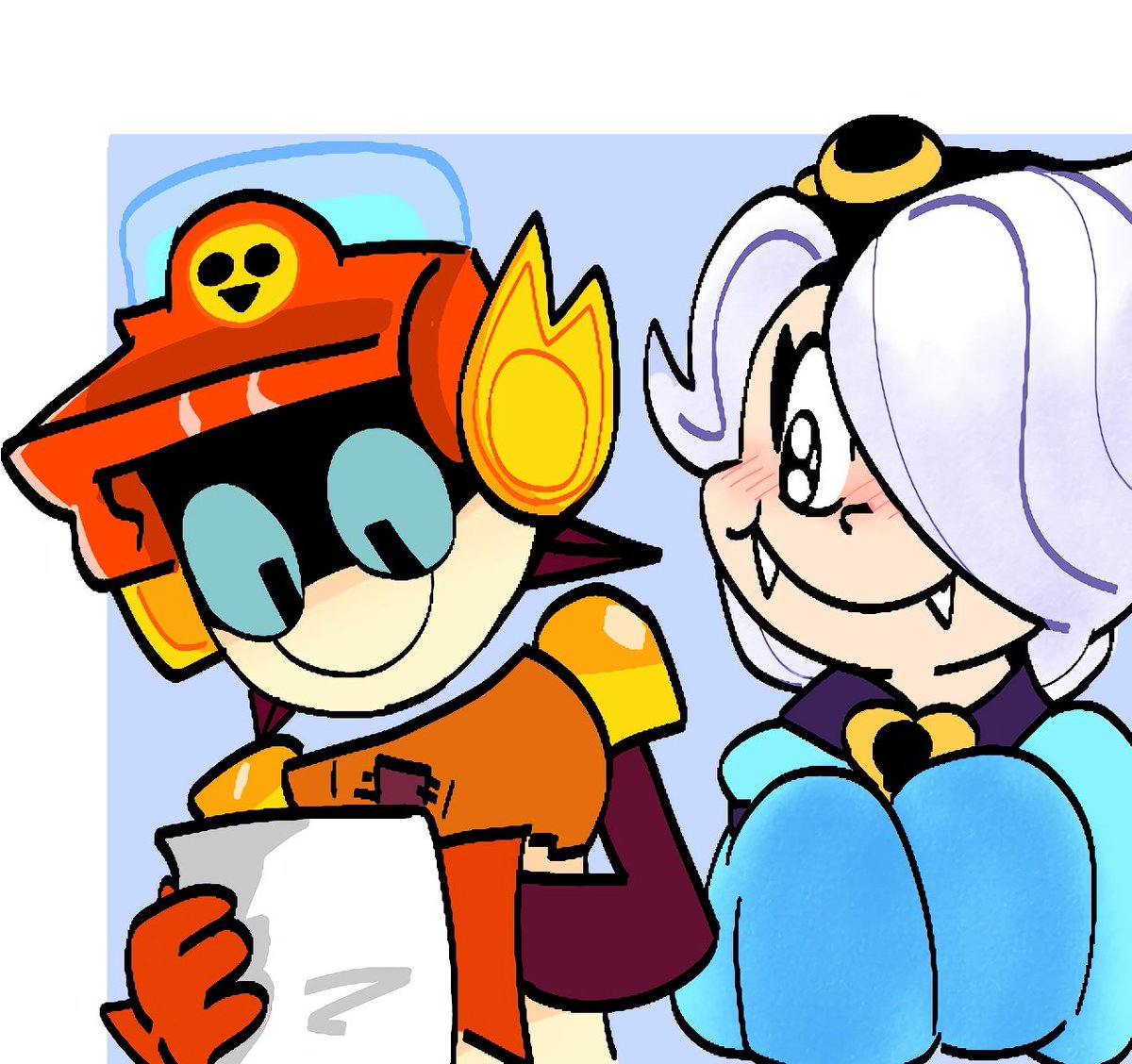 Galletita345's tweet image. Colette y Larry, no se.. amo este ship son muy adorables juntitos x) 💖💖