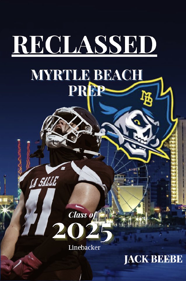 J41beebe's tweet photo. Blessed and thankful to be able to reclass into the class of 2025, and play ball at Myrtle beach prep. 
Thank you to all who have guided me and to Coach Willaims for giving me this opportunity.
Let’s get to work! #4theculture 
@CollegiateMb 
@MrNoOffseason 
@JoeMento https://t.co/u5tetlFOVK