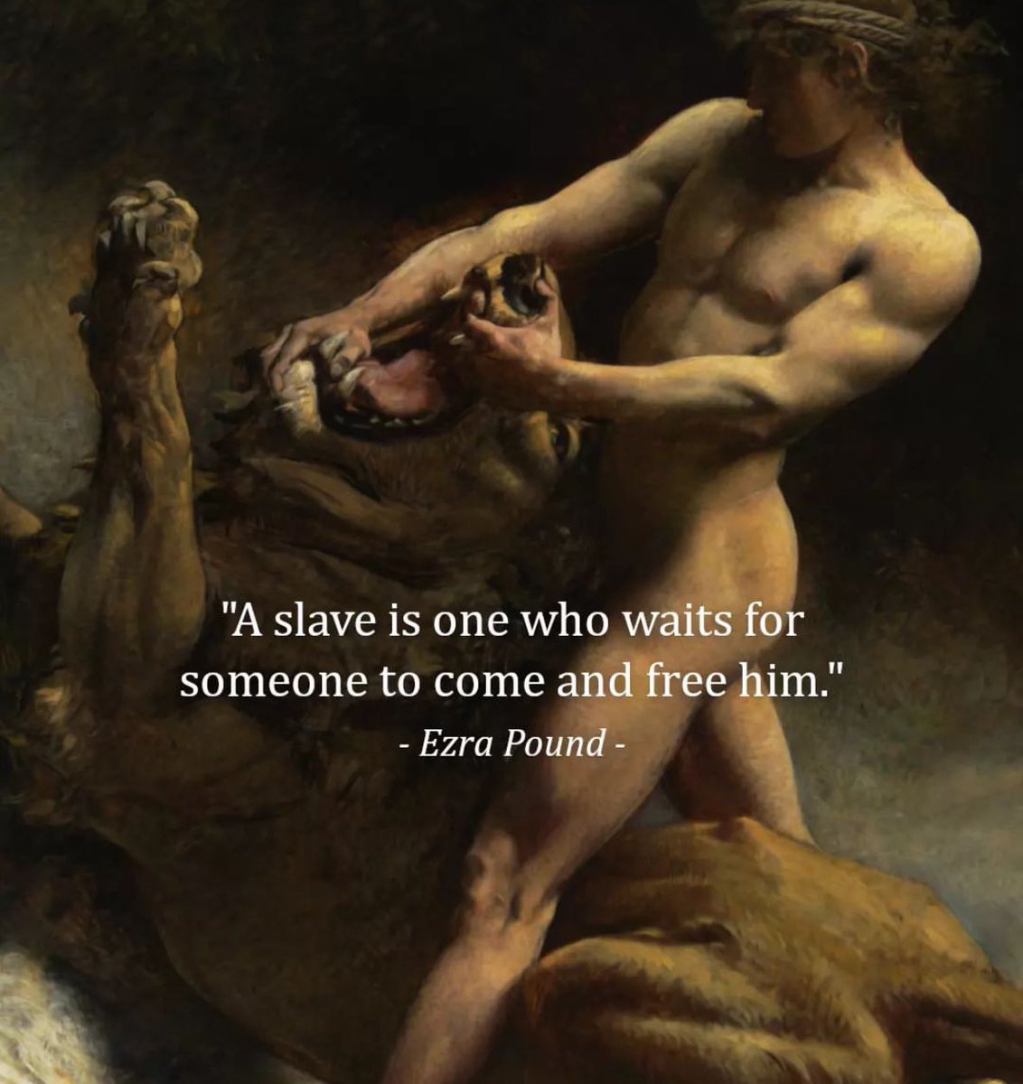 SvetskiWrites's tweet photo. This banger.

Freedom is something you value.
The *virtue* which makes it possible is responsibility. https://t.co/1iVou3MN4q