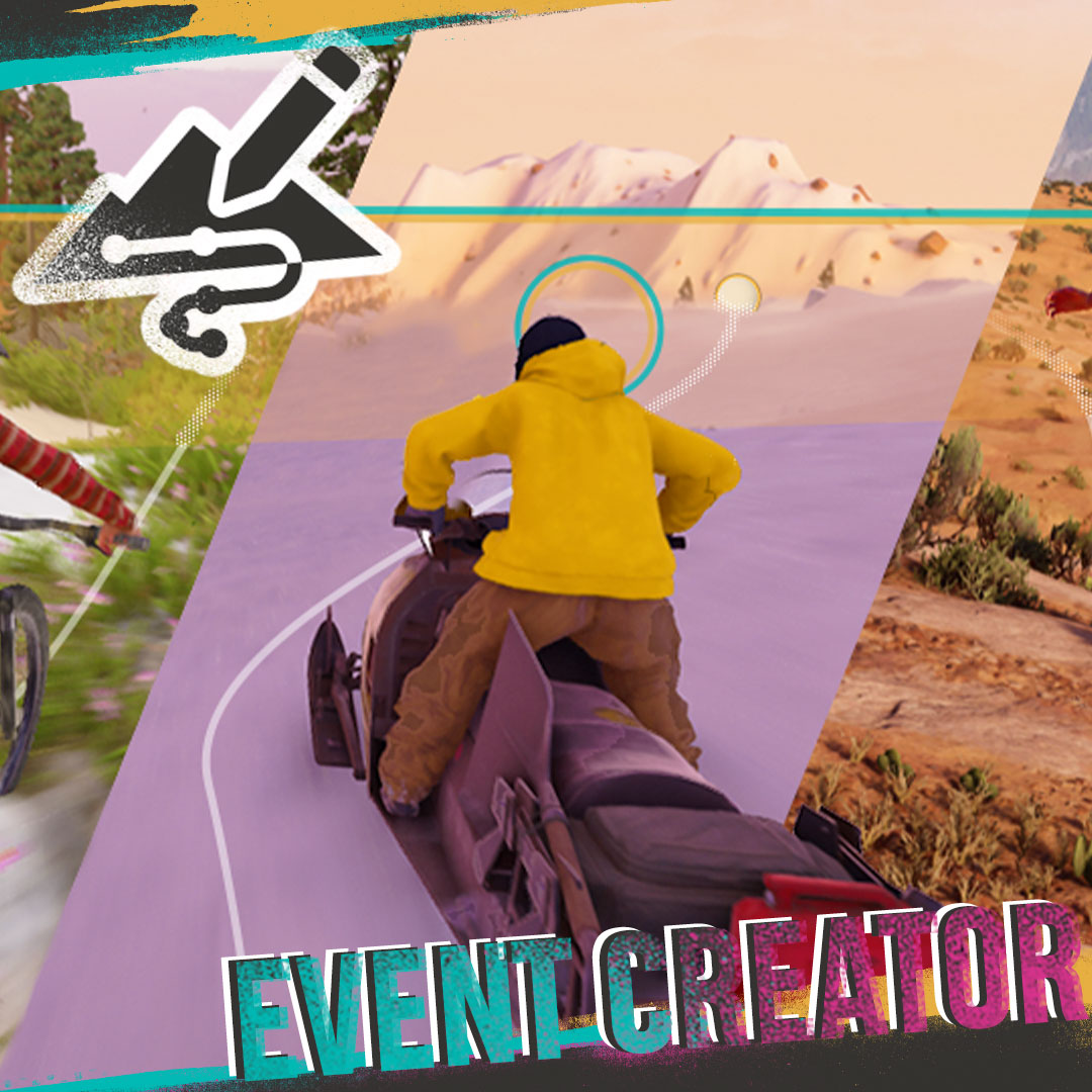 RidersRepublic's tweet photo. When Season 10 launches on March 20th, we'll be introducing a completely redesigned and improved Event Creator. 🎨

Get a sneak peek at what's coming in this article! 🌟

https://t.co/9W72jxyjfE https://t.co/CnABgM3U3k