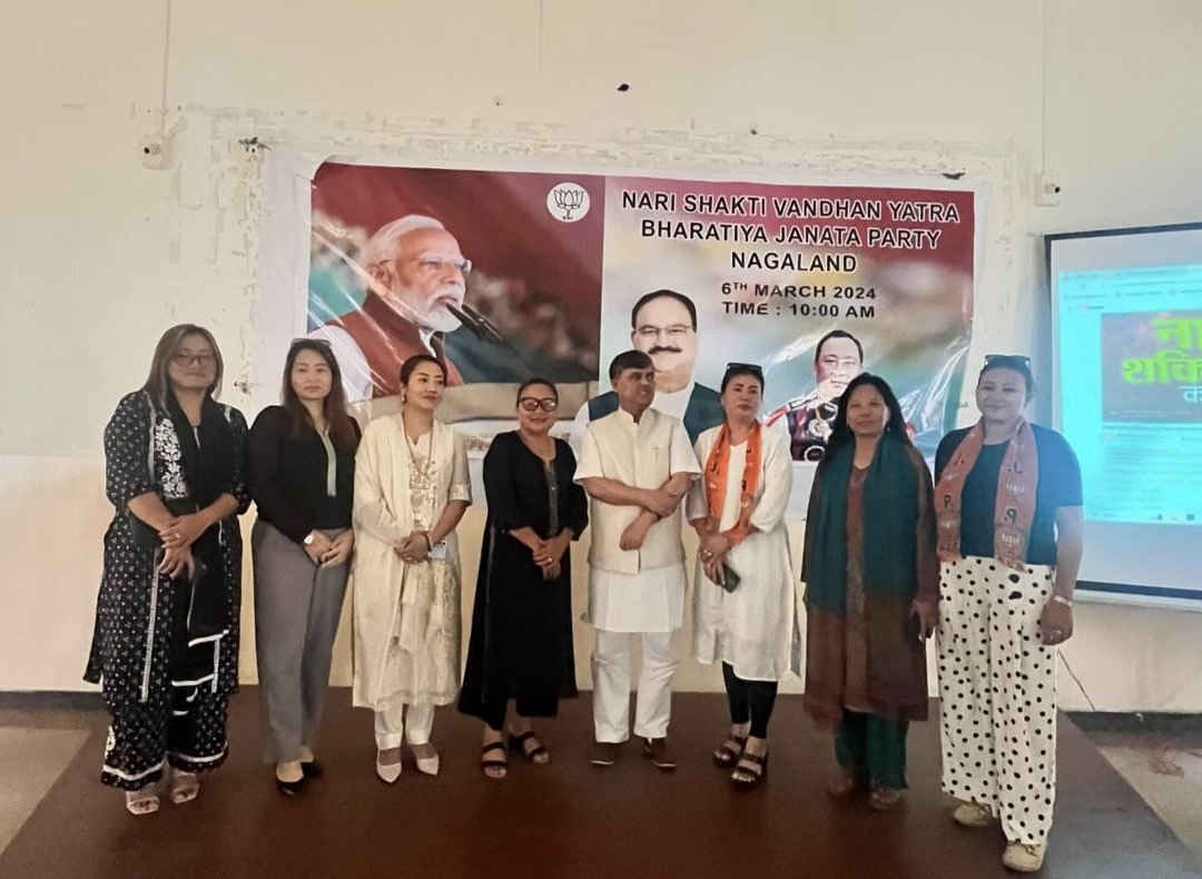 Nari Shakti Vandan live telecast of Hon'ble PM Modiji's speech from West Bengal, at Tourist Lodge Dmr.  Screenings were held in different districts &amp; mandals; thanks to NGOs &amp; SHGs who turned out in huge numbers to listen to the Nari Shakti schemes brought forth by Modi led govt.