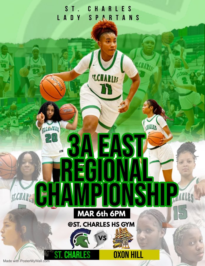 SCHSLadyHoops's tweet photo. 🏀GAMEDAY! Come out and support your (19-4) Lady Spartans as they will attempt to repeat as Regional Champions tonight vs Oxon Hill! Tickets online only!

📍St. Charles HS Gym
⏲️6pm
🎟️https://t.co/ClZTI2Ie4n

GO LADY SPARTANS!🟢⚫️🔵 https://t.co/wtW3MEp8J1