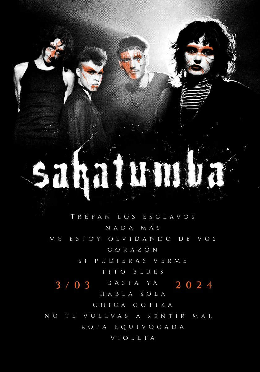 Unos diseños que hice después de ir a ver a sakatumba, alta banda hermosa loco. Gracias a Flor que me la recomendo