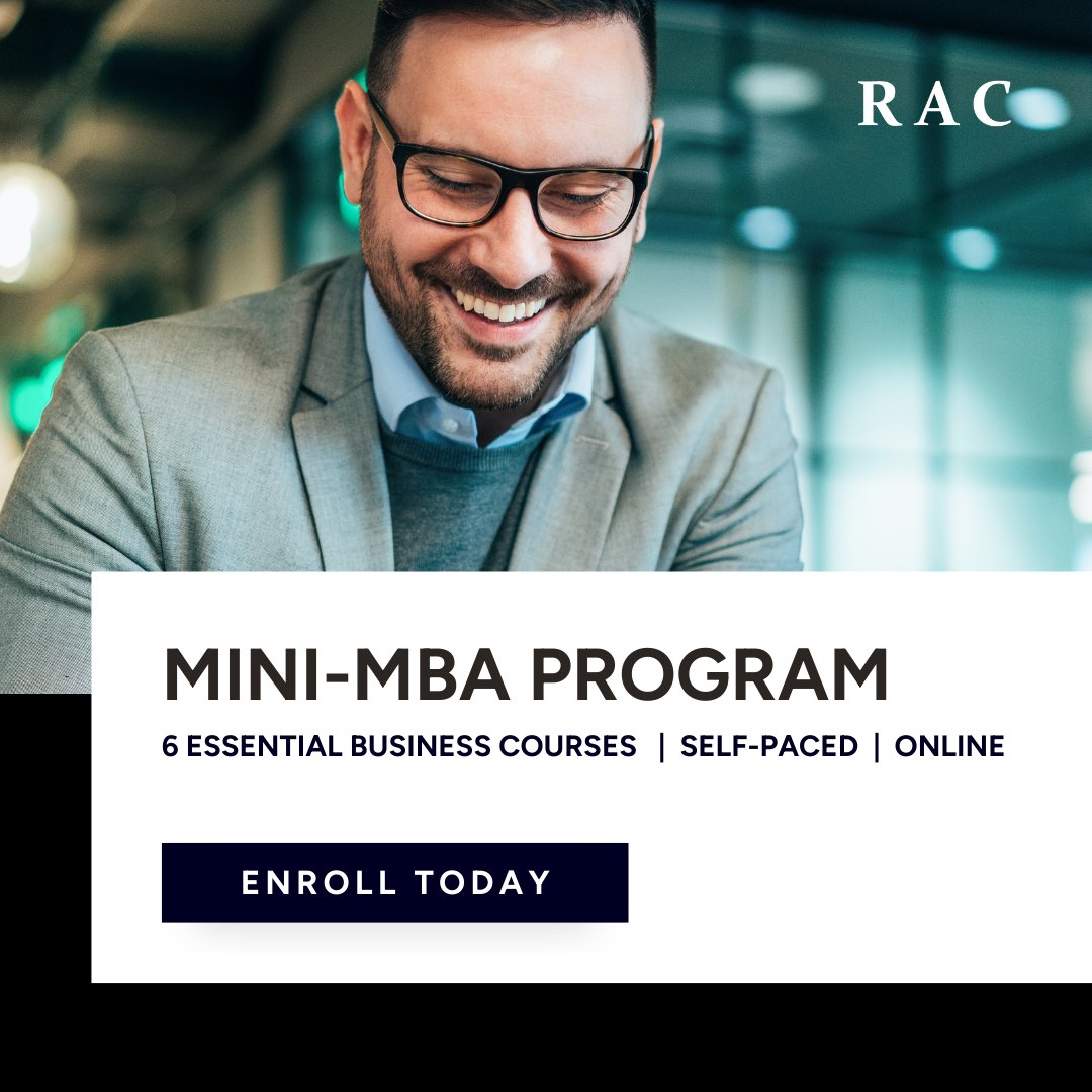 FreeLearnCanada's tweet image. Elevate your business acumen with RAC&apos;s self-paced online mini-MBA program! Six essential courses to shape your success. 

🔗 learn.alberta.college/mini-mba/