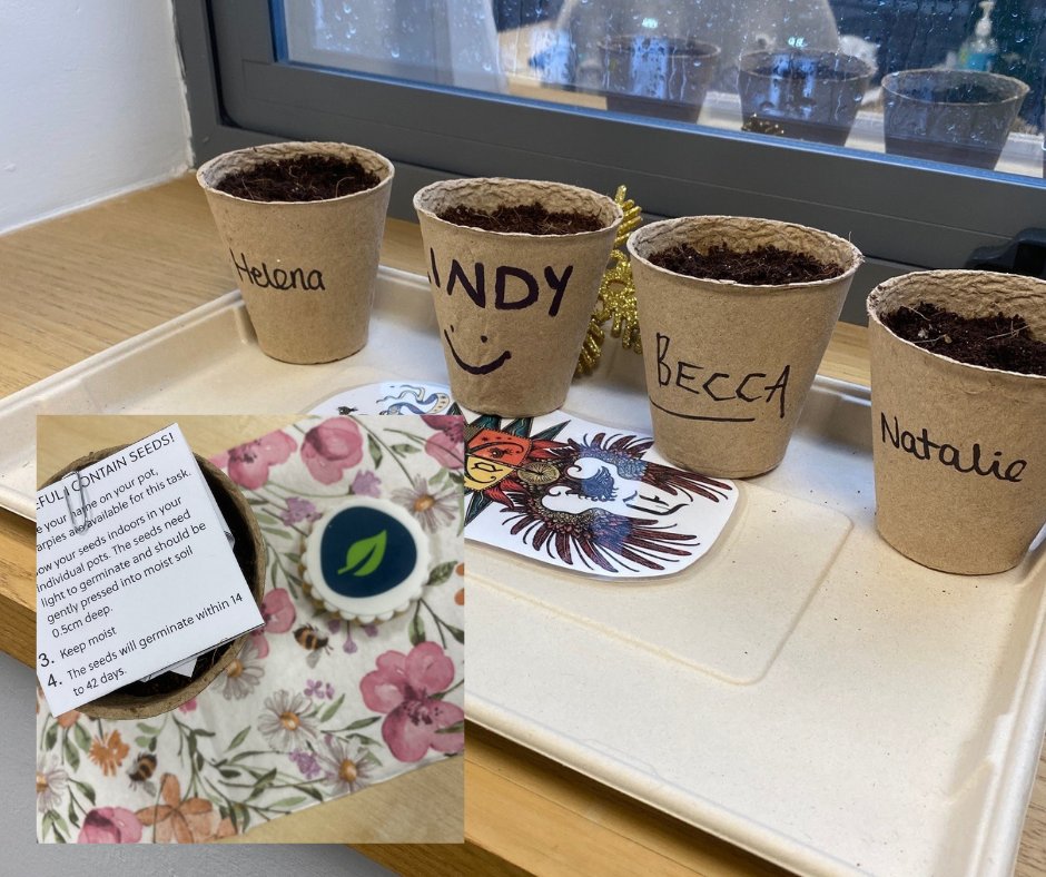 On Friday the team celebrated the launch of our new Sustainable ISA and Employee Appreciation Day! Our Chief Operating Officer, Paul, baked an Earth shaped cake and we all planted some seeds to brighten up our office 🌷 💐