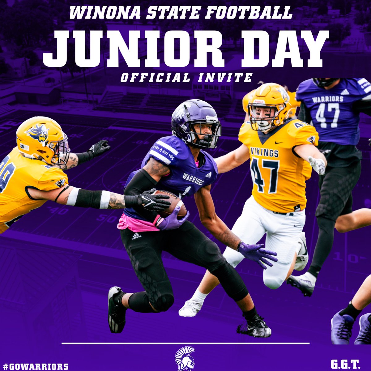CANT WAIT!! for <a href="/WinonaState_FB/">Winona State Football</a> Junior Day!! All thanks to <a href="/CoachCosgrove18/">Charlie Cosgrove</a> for the invite!!

<a href="/PrepRedzoneMN/">Prep Redzone Minnesota</a> 
<a href="/FaragAdam/">Adam Farag</a>