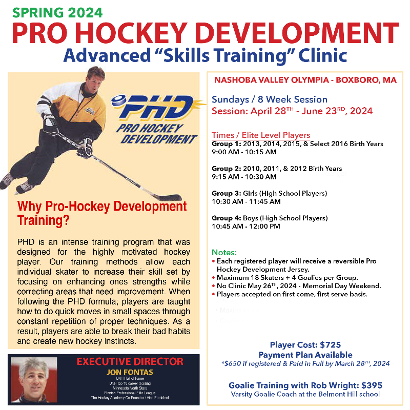 Elevate Your Game with PHD Advanced Skills Training - thehockeyacademy.com/phd-hockey