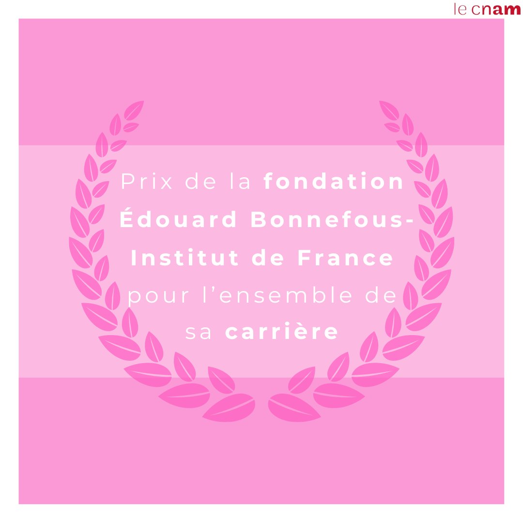 Sabine Jansen, chercheuse au Laboratoire interdisciplinaire de recherches en sciences de l’action #Lirsa du Cnam a reçu le prix de la fondation Édouard Bonnefous- Institut de France pour l’ensemble de sa carrière. ➡️ recherche.cnam.fr/au-coeur-des-l…