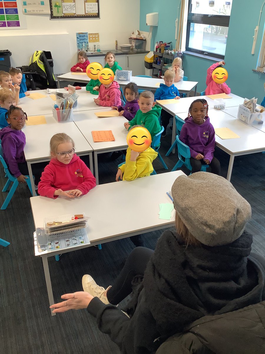 westheathprim's tweet photo. We had a special visitor in Class 3 today - Percy the Park Keeper came in to see us and answer any questions about him we had. We made sure our questions were written correctly using capital letters and question marks! #WHPSClass3 #WHPSEnglish https://t.co/FPNyA9l82F