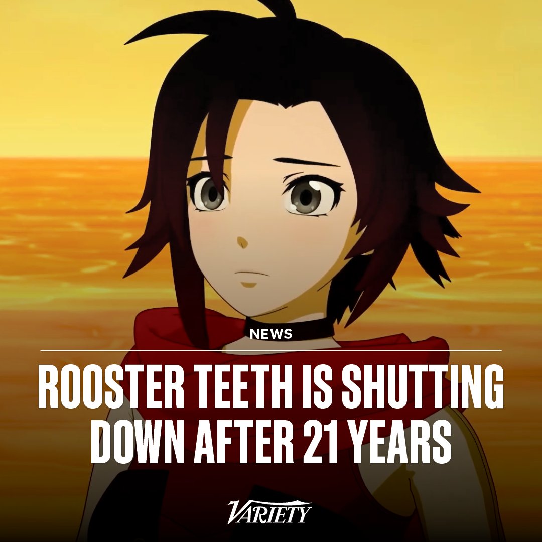 Rooster Teeth is biting the dust after more than two decades. Parent company Warner Bros. Discovery, after unsuccessful attempts to sell the unprofitable fandom, gaming and comedy entertainment division, is shutting down Rooster Teeth’s operations. bit.ly/4a4OZFb