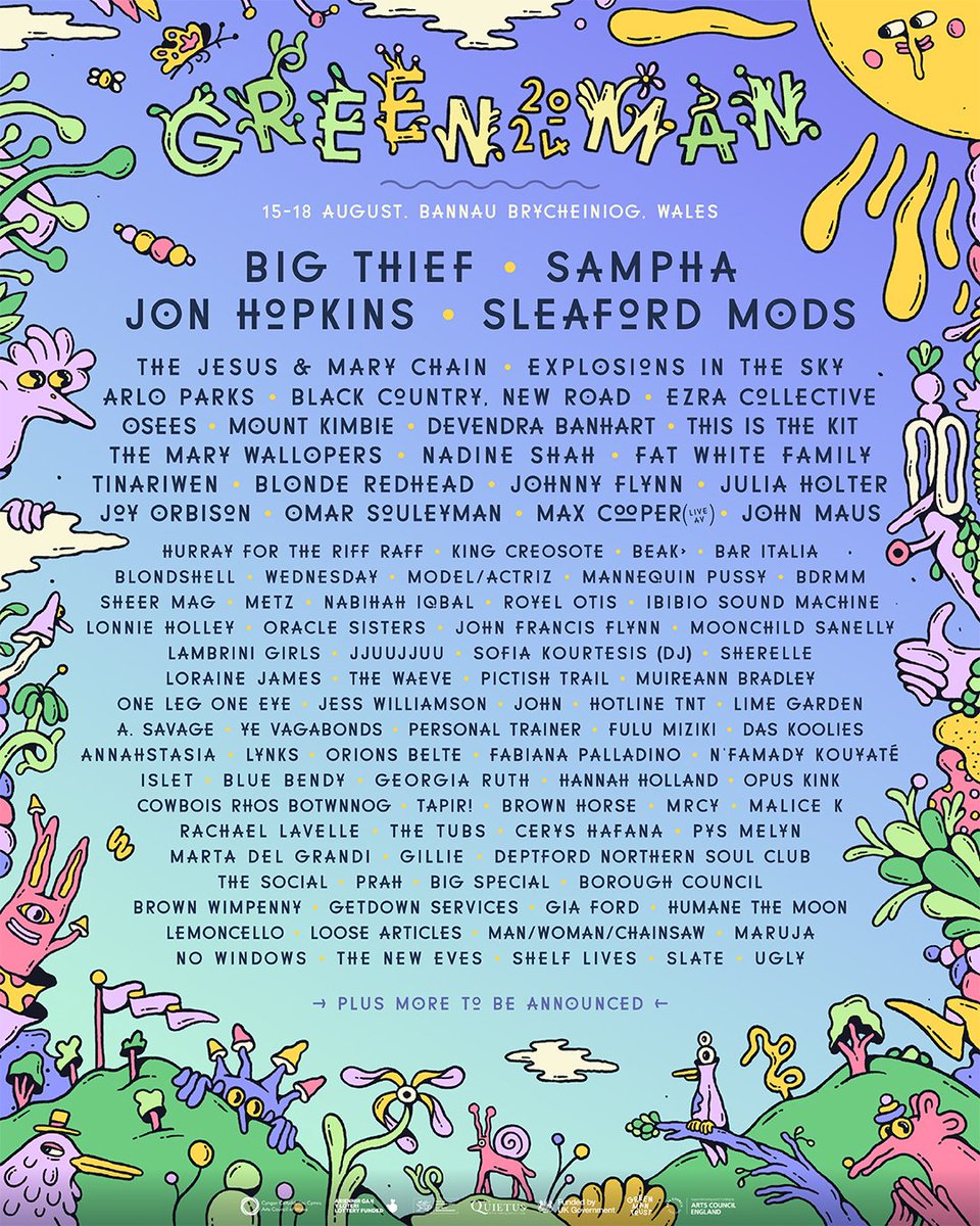 Johnny will be playing at this year's @GreenManFest